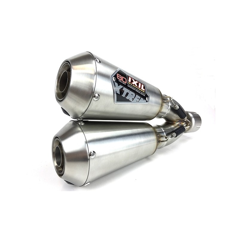 Silenciador IXIL RC2 Slip On Double acero inoxidable - OS833SS- motosc Silenciador IXIL RC2 Slip On Double acero inoxidable - OS833SS- motosc