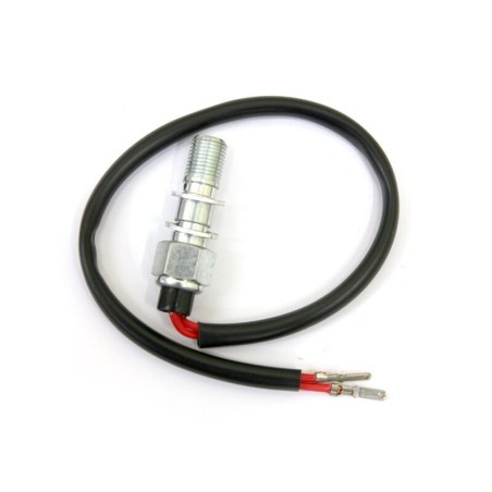 Tornillo sensor de freno hidráulico TECNIUM M10x1.00 doble cable recto