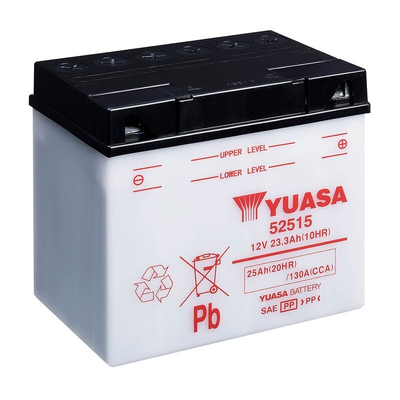 Batería YUASA 52515 Combipack (con electrolito) - motoscamaralweb.com Batería YUASA 52515 Combipack (con electrolito) - motoscamaralweb.com