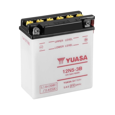 Batería YUASA 12N5-3B Combipack (con electrolito) - motoscamaralweb.com