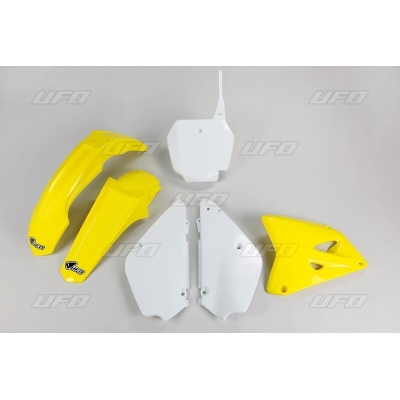 Kit de plástica UFO restyle color oem (2018) Suzuki RM85 - motoscamaralweb.com