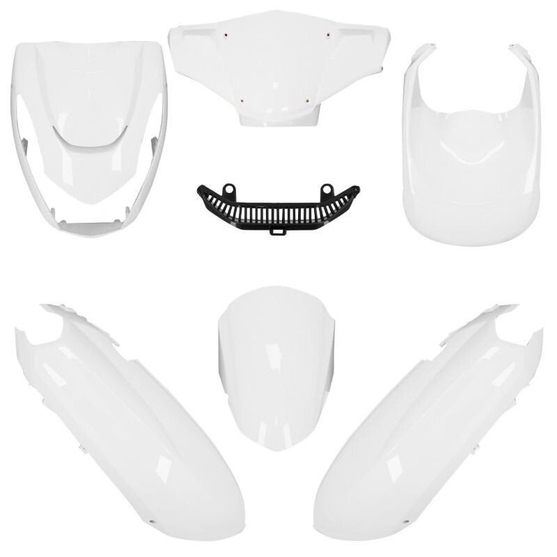 Kit de carenados O PARTS blanco brillo - Peugeot Kisbee (10-) - motoscamaralweb.com Kit de carenados O PARTS blanco brillo - Peugeot Kisbee (10-) - motoscamaralweb.com