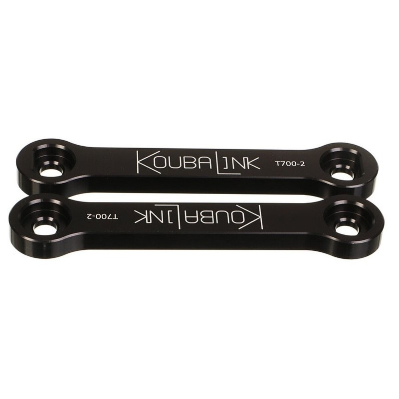 Kit de bajada KOUBALINK (25.4 mm) negro - Yamaha Ténéré 700 - motoscamaralweb.com Kit de bajada KOUBALINK (25.4 mm) negro - Yamaha Ténéré 700 - motoscamaralweb.com