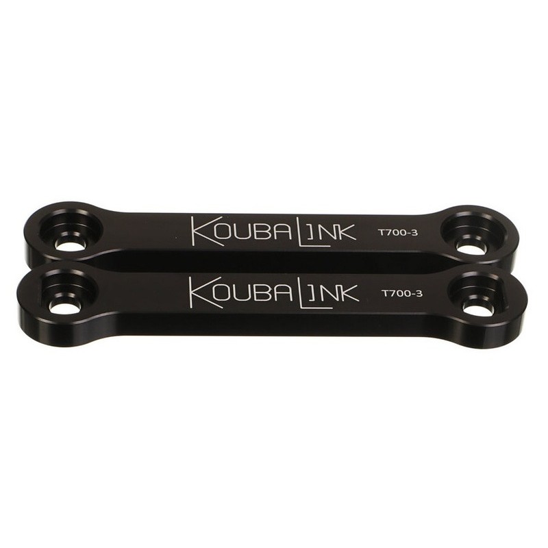 Kit de bajada KOUBALINK (38.1 mm) negro - Yamaha Ténéré 700 - motoscamaralweb.com Kit de bajada KOUBALINK (38.1 mm) negro - Yamaha Ténéré 700 - motoscamaralweb.com