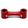 Kit de bajada KOUBALINK (25.4 mm) rojo - Honda XR250R / 400R - motoscamaralweb.com