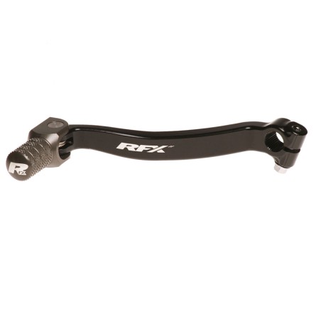 Pedal de cambio RFX Flex+ Factory Edition (negro/titanio anodizado duro) - KTM SX/EXC/TPI 250/300 - motoscamaralweb.com
