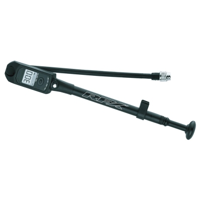 Bomba/manómetro de ajuste de resorte neumático de horquilla digital RFX Pro Series (medidor digital 0-300 Psi) - motoscamaralweb
