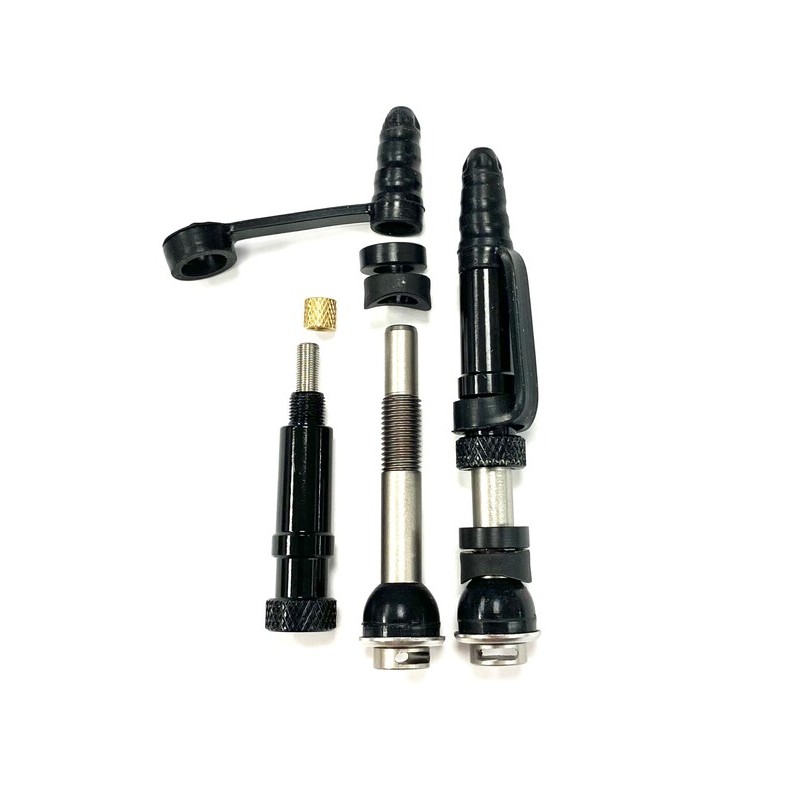 Set de válvulas tubeless VMAX Defender MTB 44mm - motoscamaralweb.com Set de válvulas tubeless VMAX Defender MTB 44mm - motoscamaralweb.com