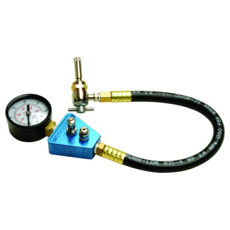 Manómetro de control/inflador MOTION PRO amortiguadores trasero - motoscamaralweb.com