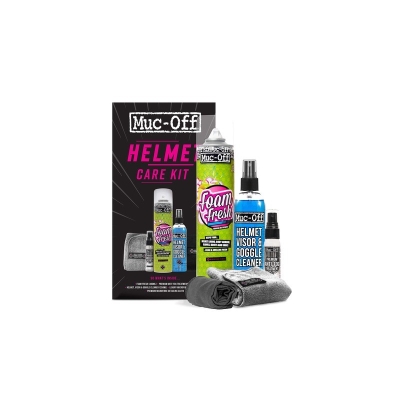 Kit cuidado de cascos MUC-OFF Premium - motoscamaralweb.com