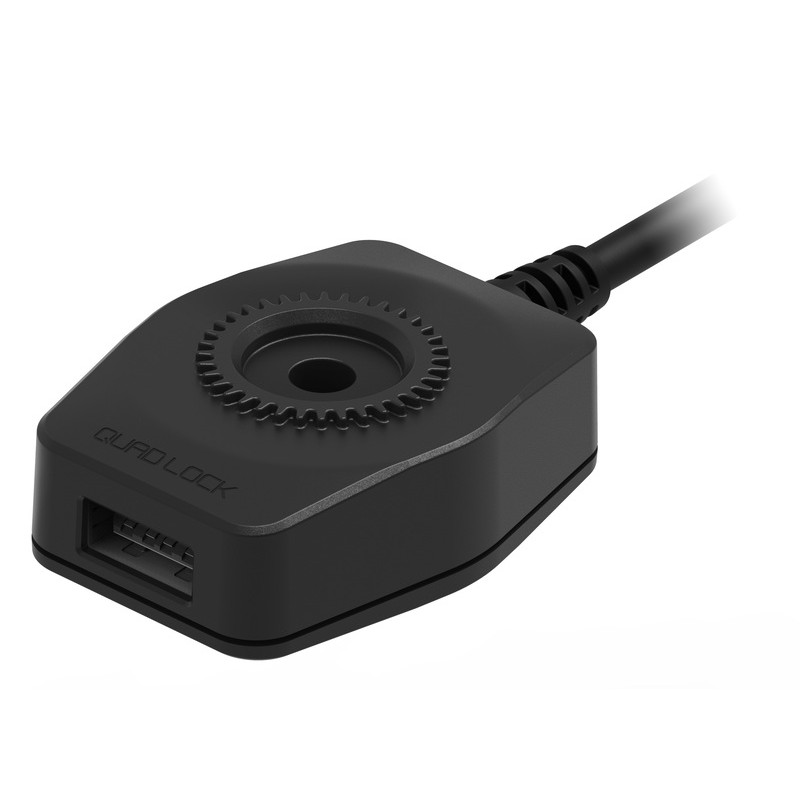 Cargador USB para motos QUAD LOCK - motoscamaralweb.com