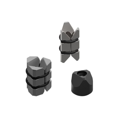 Juego de separadores para el soporte de la columna de dirección PRO QUAD LOCK - motoscamaralweb.com