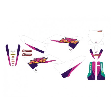Kit de adhesivos BLACKBIRD Retro - KTM SX/SX-F - motoscamaralweb.com