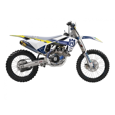 Kit de adhesivos + funda de asiento BLACKBIRD Replica Trophy 22 - Husqvarna FC/FE/TC/TE - motoscamaralweb.com