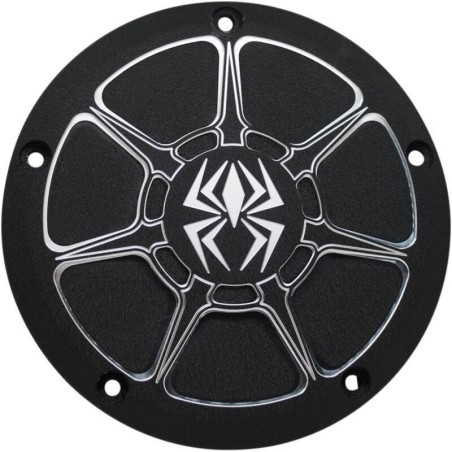 Tapa de embrague REKLUSE Derby - Negro texturizado - motoscamaralweb.com