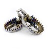 Estriberas MX PRO-PEGS de titanio - motoscamaralweb.com