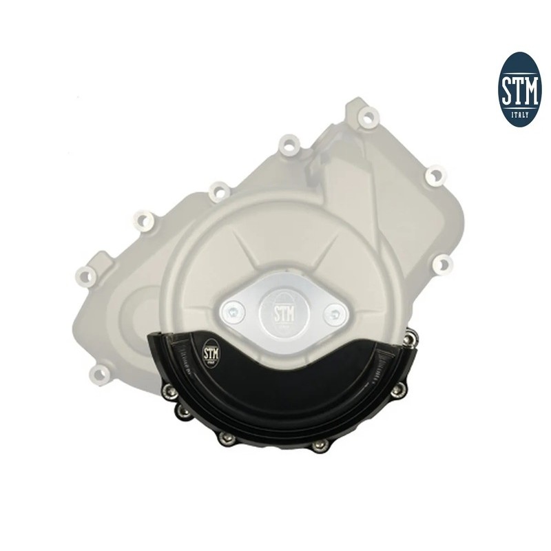 Tapa del alternador STM Negro - Ducati Panigale V4 - motoscamaralweb.com Tapa del alternador STM Negro - Ducati Panigale V4 - motoscamaralweb.com