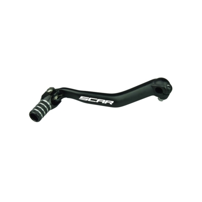 Pedal de cambio SCAR - Negro / Puntera negra - motoscamaralweb.com