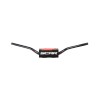 Manillar SCAR O² Low 65/85 Ø28.6mm - Negro / Protector negro - motoscamaralweb.com