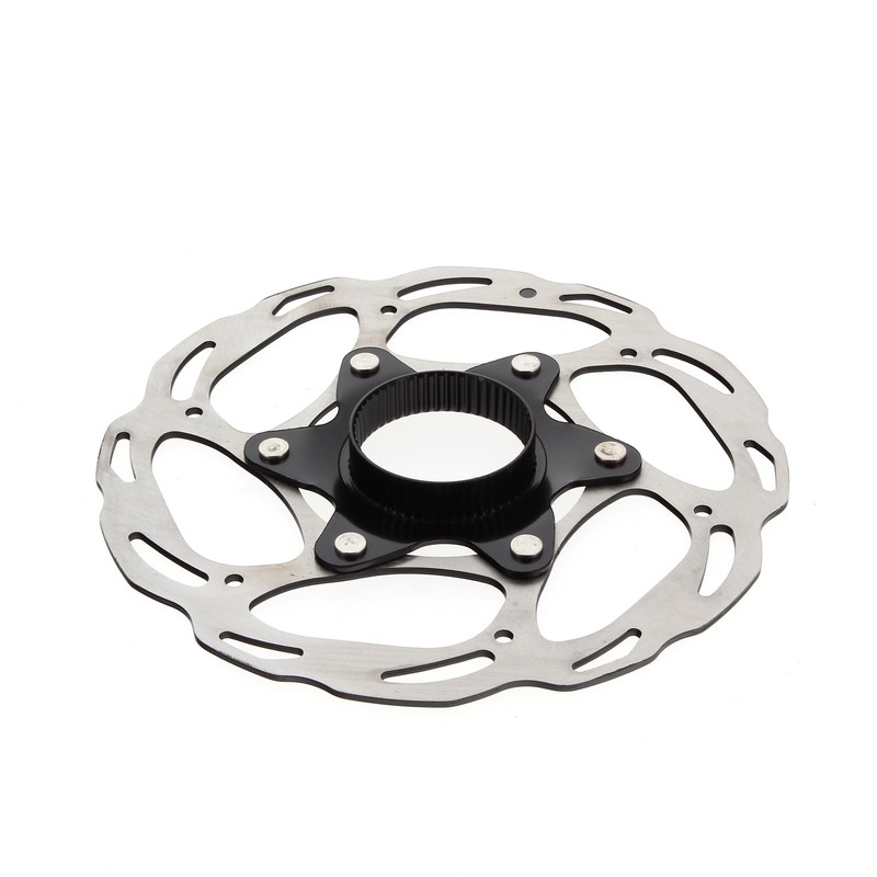 Disco de freno de bicicleta V BIKE con fijación Center Lock Ø140mm - motoscamaralweb.com Disco de freno de bicicleta V BIKE con fijación Center Lock Ø140mm - motoscamaralweb.com