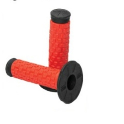 Puños MX PRO TAPER Pillow Top Soft - Rojo/negro- motoscamaralweb.com