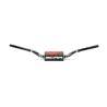 Manillar SCAR O² Color RC High Mini 65/85 Ø28.6mm - Negro / Protector negro - motoscamaralweb.com