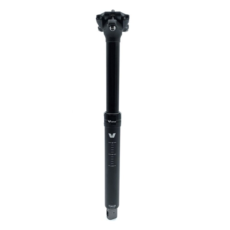 Tija telescópica con cableado interno V BIKE Ø30.9 / 125mm - motoscamaralweb.com Tija telescópica con cableado interno V BIKE Ø30.9 / 125mm - motoscamaralweb.com
