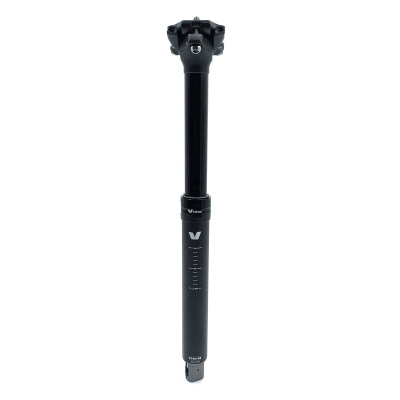 Tija telescópica con cableado interno V BIKE Ø31.6 / 125mm - motoscamaralweb.com