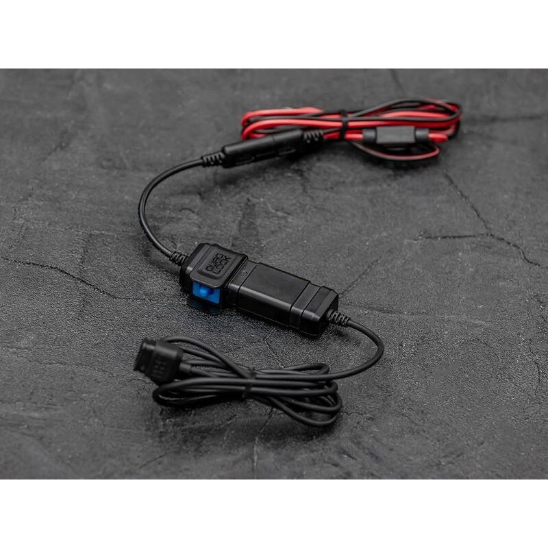 Adaptador impermeable QUAD LOCK de 12V a USB - motoscamaralweb.com Adaptador impermeable QUAD LOCK de 12V a USB - motoscamaralweb.com