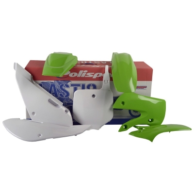 Kit de plásticos POLISPORT color OEM - Kawasaki KX 65 - motoscamaralweb.com