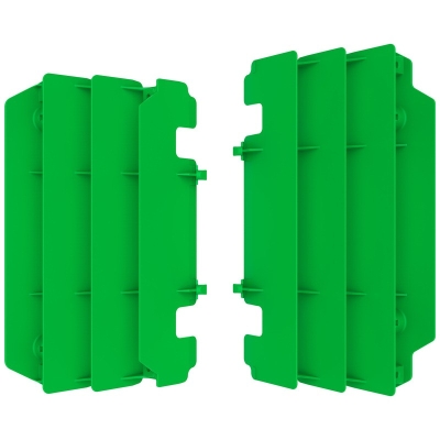Cubre radiador POLISPORT - verde Kawasaki KX125 - motoscamaralweb.com