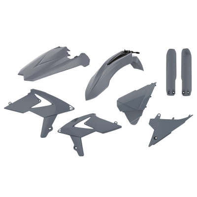 Kit de plásticos POLISPORT gris - Beta RR 2T/4T - motoscamaralweb.com