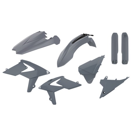Kit de plásticos POLISPORT gris - Beta RR 2T/4T - motoscamaralweb.com
