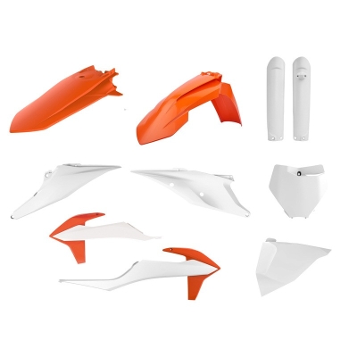 Kit de plásticos POLISPORT color OEM - KTM SX/SX-F - motoscamaralweb.com