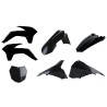 Kit de plásticos POLISPORT negro - KTM XC - motoscamaralweb.com