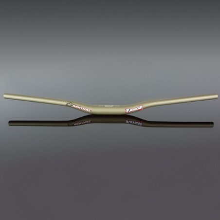 Manillar RENTHAL CYCLE Fatbar Ø35 H20mm Aluminio Oro - motoscamaralweb.com