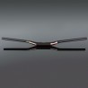 Manillar RENTHAL CYCLE Fatbar Ø35 H20mm Aluminio Negro - motoscamaralweb.com