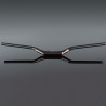 Manillar RENTHAL CYCLE Fatbar Ø35 H40mm Aluminio Negro - motoscamaralweb.com