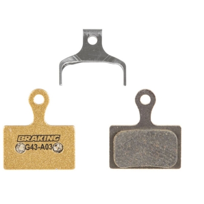 Pastillas de freno bici BRAKING Carbo-Metálicas - motoscamaralweb.com
