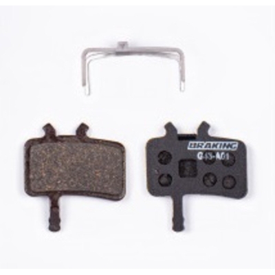 Pastillas de freno bici BRAKING Orgánicas - motoscamaralweb.com