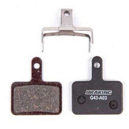Pastillas de freno bici BRAKING Orgánicas - motoscamaralweb.com