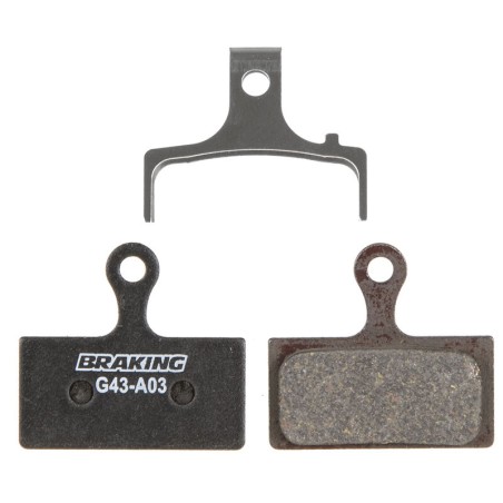 Pastillas de freno bici BRAKING Orgánicas - motoscamaralweb.com