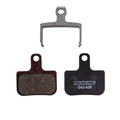 Pastillas de freno bici BRAKING Orgánicas - motoscamaralweb.com