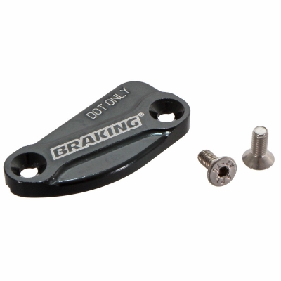 Tapa y tornillería para bomba de freno BRAKING Incas 2.0 derecha - motoscamaralweb.com