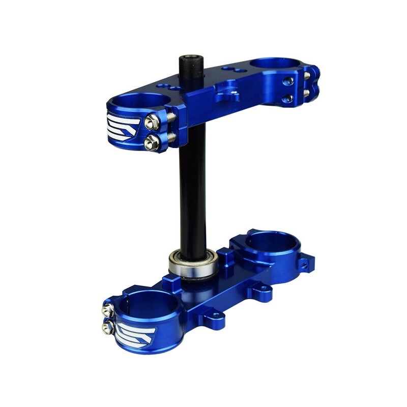 Tija SCAR offset 22mm - Azul - motoscamaralweb.com Tija SCAR offset 22mm - Azul - motoscamaralweb.com