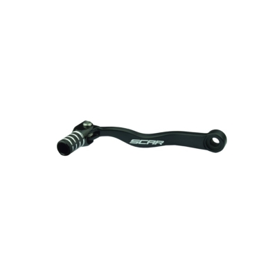 Pedal de cambio SCAR - Negro / Puntera negra - motoscamaralweb.com