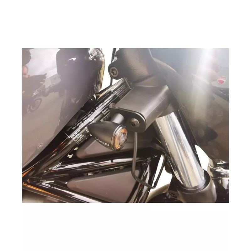 Soporte para tapa delantera intermitente V PARTS - HARLEY DAVIDSON Nightster - motoscamaralweb.com Soporte para tapa delantera intermitente V PARTS - HARLEY DAVIDSON Nightster - motoscamaralweb.com
