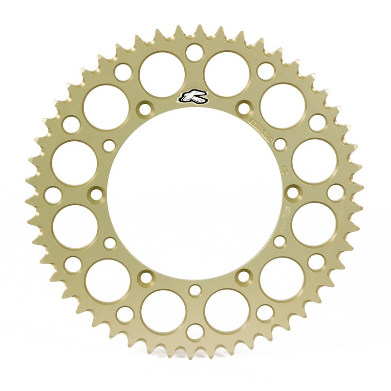 Corona RENTHAL aluminio ultraligera autolimpiable 224U - Paso 520 - Hard Anodized Limited Edition - motoscamaralweb.com Corona RENTHAL aluminio ultraligera autolimpiable 224U - Paso 520 - Hard Anodized Limited Edition - motoscamaralweb.com