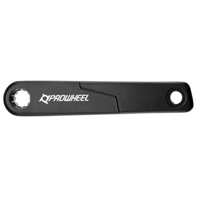 Biela derecha PROWHEEL E-Bike aluminio 165mm ISIS - Bafang / Yamaha - motoscamaralweb.com
