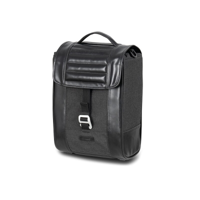 Alforja lateral SHAD SR38 estilo Cafe Racer - Negro - motoscamaralweb.com